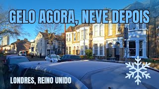 Londres tem geada e temperatura abaixo de zero, deve nevar - 03/01/2025