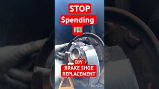 How to replace your rear brake shoes in under one minute.