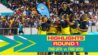 Round 1 HIGHLIGHTS:  FNB UFH vs FNB WSU - 2023