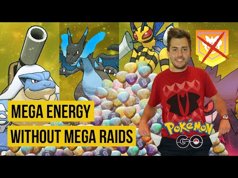 HOW TO GET MEGA ENERGY WITHOUT DOING MEGA RAIDS IN POKEMON GO