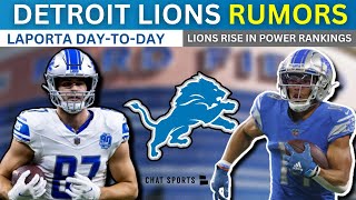 Detroit Lions Rumors: Sam LaPorta DAY-TO-DAY, Lions RISE In NFL Power Rankings + Amon-Ra St. Brown