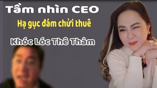 Tầm nhìn CEO hạ gục đám chửi thuê khóc lóc thê thảm. [#nhanhtruc #tintuc]