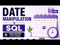 Date Manipulation in SQL Explained for Beginners 🔥 | GETDATE, DATEDIFF, DATEADD Tutorial