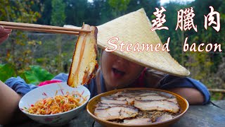 【Shyo video】Pickles and bacon steamed together，it tastes good