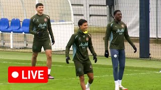 🔴 LIVE | Manchester City train ahead of PSG UEFA Champions League match