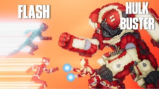 The Flash & Devil Flash vs Iron Man HULK BUSTER 2024