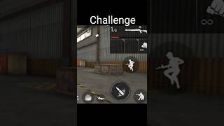 ONE BULLET😱 CHALLENGE FREE FIRE LONG WOLF#freefire #viral #shorts