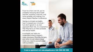 Why would you need to see a Urologist? | Apollo Hospitals