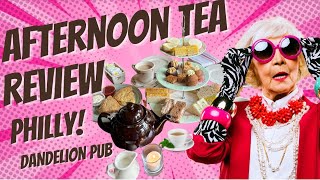 Afternoon Tea REVIEW: Philadelphia's Dandelion Pub