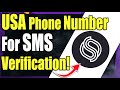 How to Get USA Phone Number for SMS Verification