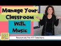 3 Ways I Use Music As My Co-Teacher During the Morning Routine in Kindergarten and First-Grade