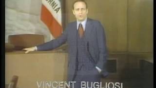 Vincent Bugliosi [Democratic] 1974 Campaign Ad \