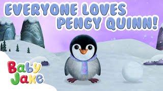 @Baby Jake - We all Love Pengy Quinn! 🐧 | Character Moments | TV Shows for Kids