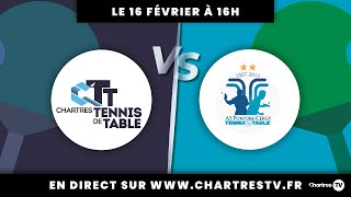 C'Chartres Tennis de Table vs Cergy-Pontoise