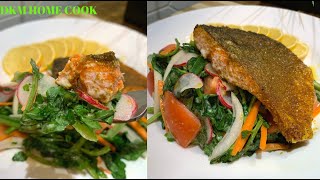 The Tastiest Oven Baked Salmon In Less Than 20 minutes | Best Weeknight Dinner Recipe