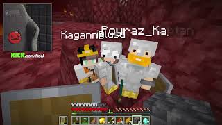 Doğukan adal agalarla minecraftı bitirmeye çalışıyor #2