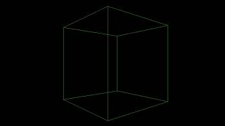 Wireframe Cube Render Test