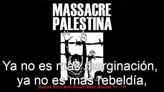 Massacre Palestina - Punk is Dead (letra)