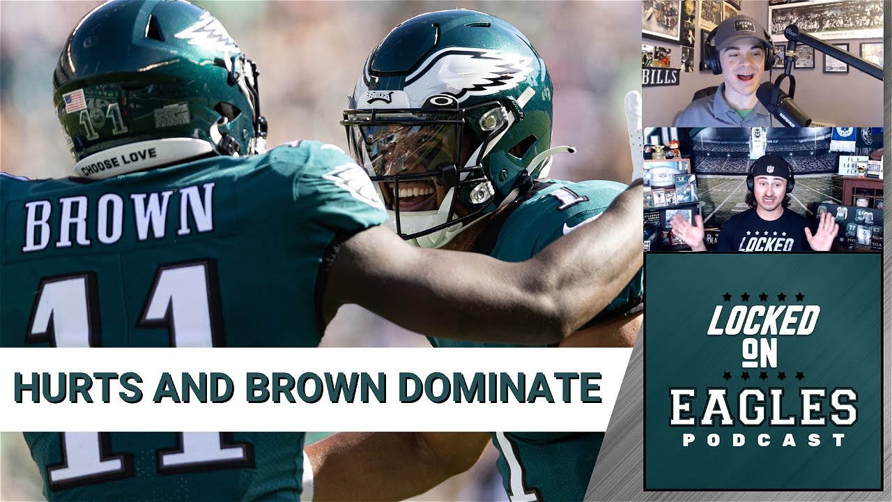 Jalen Hurts And A.J. Brown Dominate In Philadelphia Eagles 35-13 Win ...