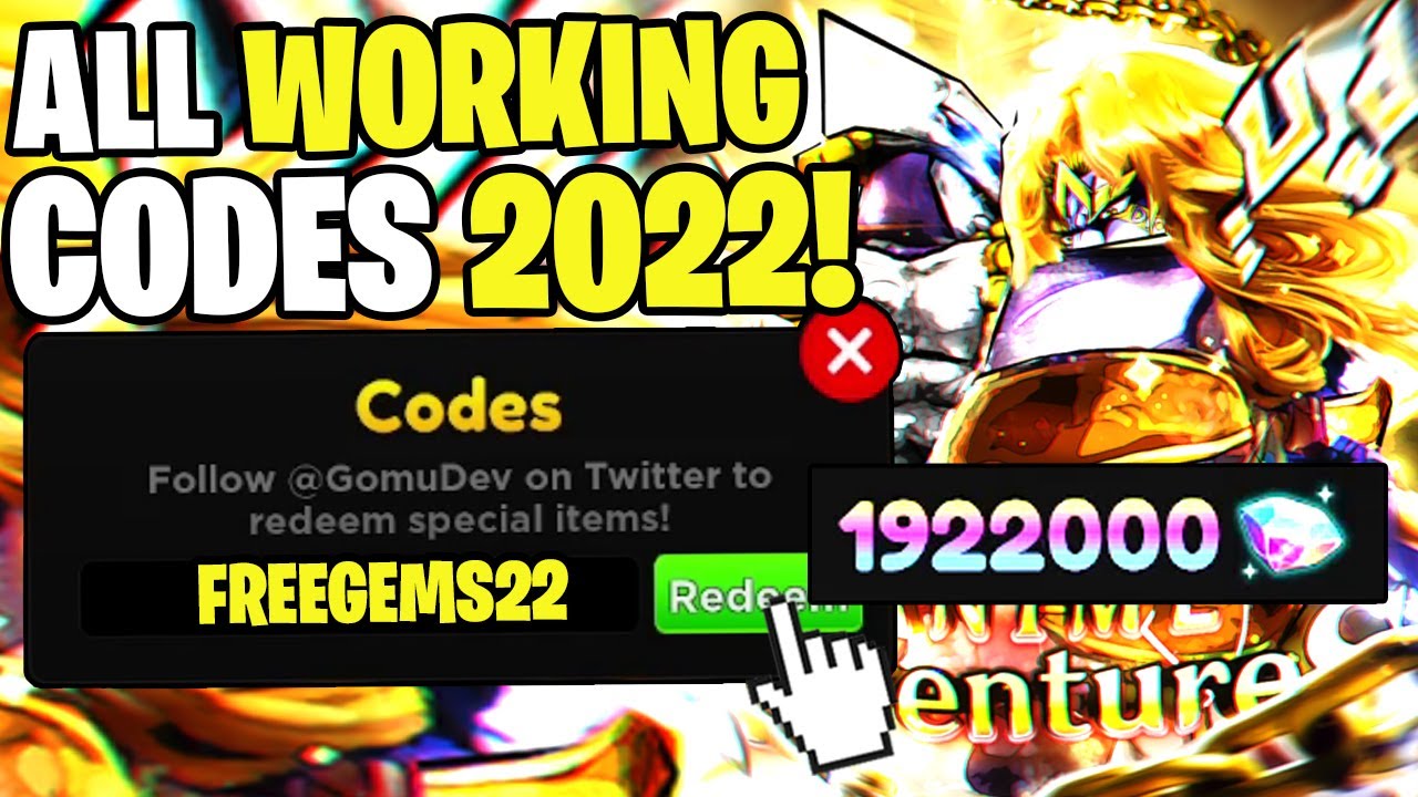 *CHRISTMAS* ALL WORKING CODES FOR ANIME ADVENTURES 2022 DECEMBER ...