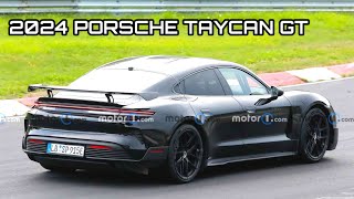 2024 Porsche taycan gt - First look | model Exterior detail | release date