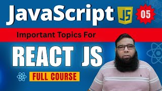 React JS Tutorial #05 – Master JavaScript Concepts for React JS Beginners 🚀
