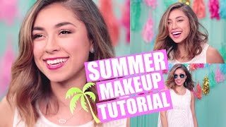 Summer Makeup Tutorial - Waterproof \u0026 Sweatproof!