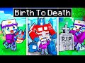 BIRTH to DEATH of a TRANSFORMER in Minecraft!