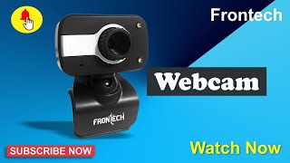 Frontech WebCam | Webcam for pc | Webcam for Laptop