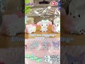 the best kind of shopping therapy blindbox kawaii mofusand sanrio shopping reels