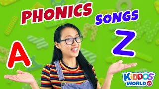 ABC Phonic Songs - Letter Sounds - Learn the Alphabet