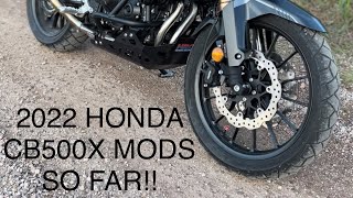 Honda CB500X Mods and Accessories #hondacb500x #adventurebike