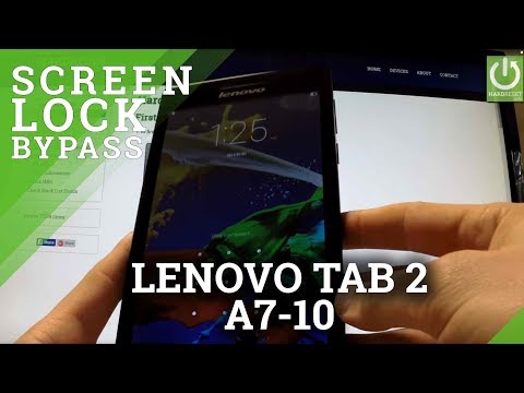 Hard Reset LENOVO Tab 2 A7-10 - reset Password and Pattern Hard Reset LENOVO Tab 2 A7-10 - reset Password and Pattern