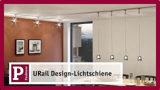 Mit der URail-Lichtschiene LED-Strahler und Pendel in der ganzen  Wohnung verteilen