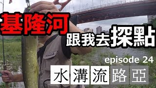 【水溝流路亞-24】 汐止基隆河釣點生態調查- 台北釣魚地點 河鯰 | 花羅漢|目孔 | 福壽 | 台北釣點 | 汐止釣點