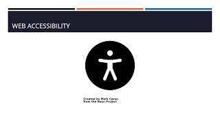 Creating Accessible Content in Sakai