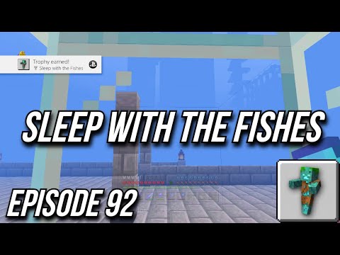 Minecraft Sleep with the Fishes – Achievement Guide! #Shorts