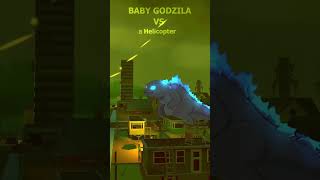 Baby Godzilla \u0026 Mini Godzilla with their Helicopter @S3Y #godzilla #godzillaxkong  #babygodzilla