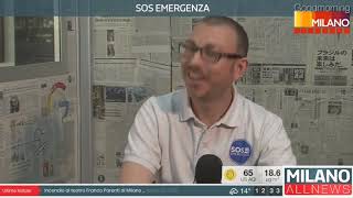 SOS EMERGENZA - In diretta da Milano AllNews per raccontare del progetto SOS EMERGENZA.