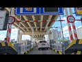 The most confusing highway intersection in the world? - Driving in Malaysia 4k