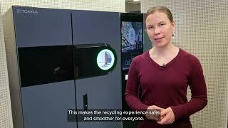 Introduction to TOMRA B7 reverse vending machine