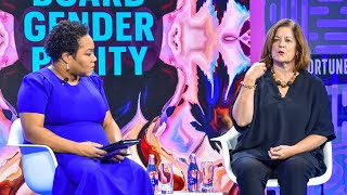 Yamiche Alcindor Interviews U.S. Chamber of Commerce President Suzanne Clark | Fortune MPW Summit