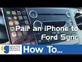 How to Pair An iPhone To Ford's Sync System