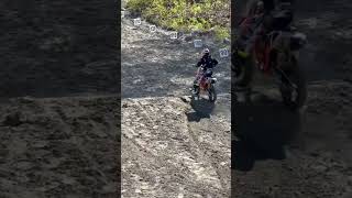 Roman Nuzzolilli KTM 50SX Quaboag Riders Hillclimb 5/7/2023 1st Place 50cc Micro Mini Class