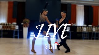 Silver International Latin Jive Routine by Mikhail Kolosov \u0026 Elina Semka