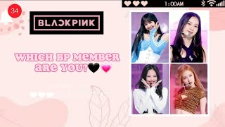 which BLACKPINK member are you | personality test | @BlinkForever277