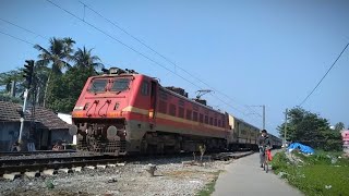 53178 departure \u0026 speed up towards KYI | Indian Railways