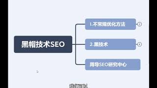 总结黑帽seo核心技术 可以更加深透了解搜索引擎 #seo优化技术