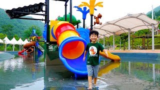 예준이의 경기 북부 어린이 박물관 공룡 테마 뮤지엄 놀이터 미끄럼틀 타기 Children Museum Indoor Playground for Kids Amusement Park