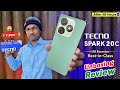 Tecno SPARK 20C Unboxing & Review After 48Hrs | Best Budget Phone 2024 | Tecno Spark 20c unboxing